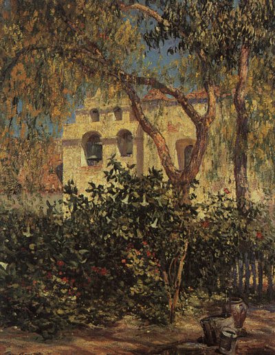 San Gabriel Mission by Guy Rose